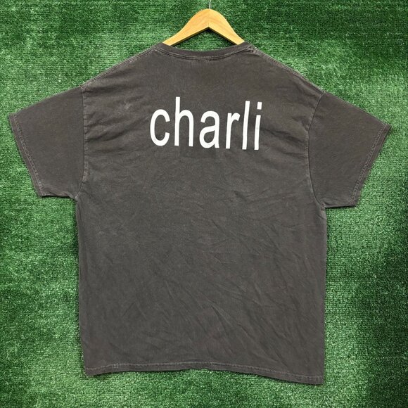 Charli XCX Brat Hyperpop Album Oversized T-Shirt Size Large - Picture 1 of 4